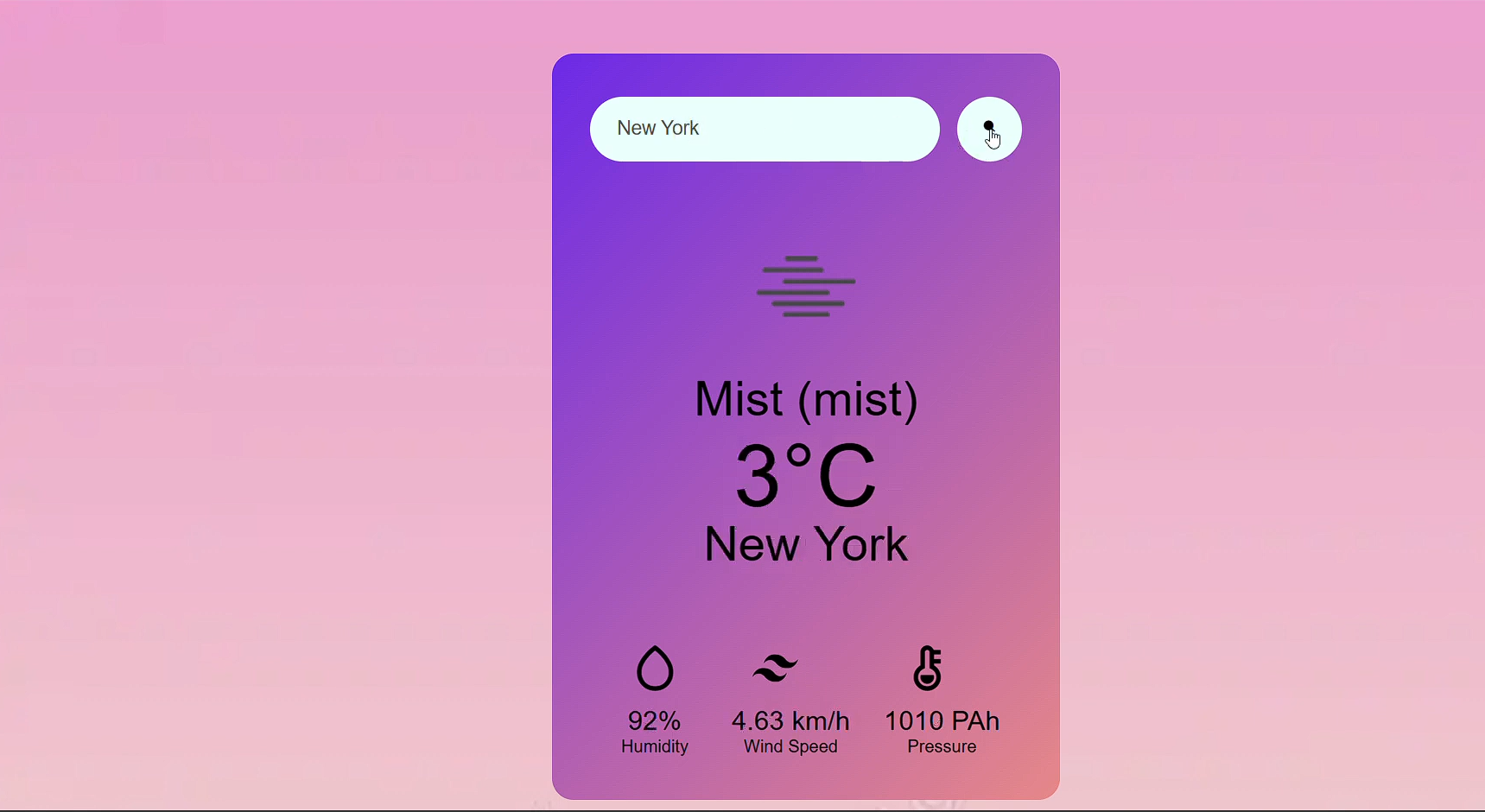 Weather Web